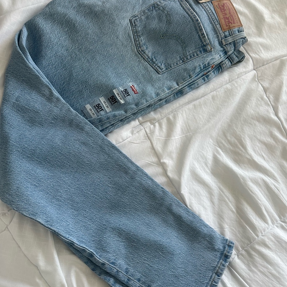 Levi's 501 Original Light Blue Jeans